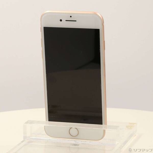 中古品〕 iPhone8 64GB ゴールド MQ7A2J／A SIMフリー【344