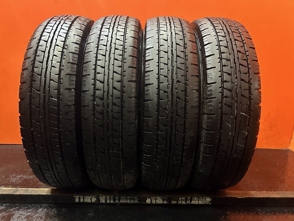 DUNLOP ENASAVE VAN01 195/80R15 107/105L LT 15インチ 夏タイヤ 4本 21年製 バリ溝 ハイエース キャラバン等　(KTL284) 価格｜195/80R15 107/105N エナセーブ VAN01 ダンロップ DUNLOP バン