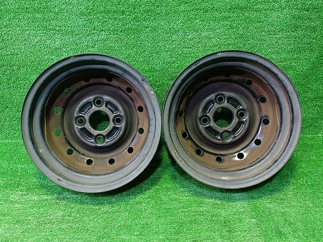 車 スズキ SUZUKI 純正 エブリィ 2本 ホイール スチール シルバー 12
