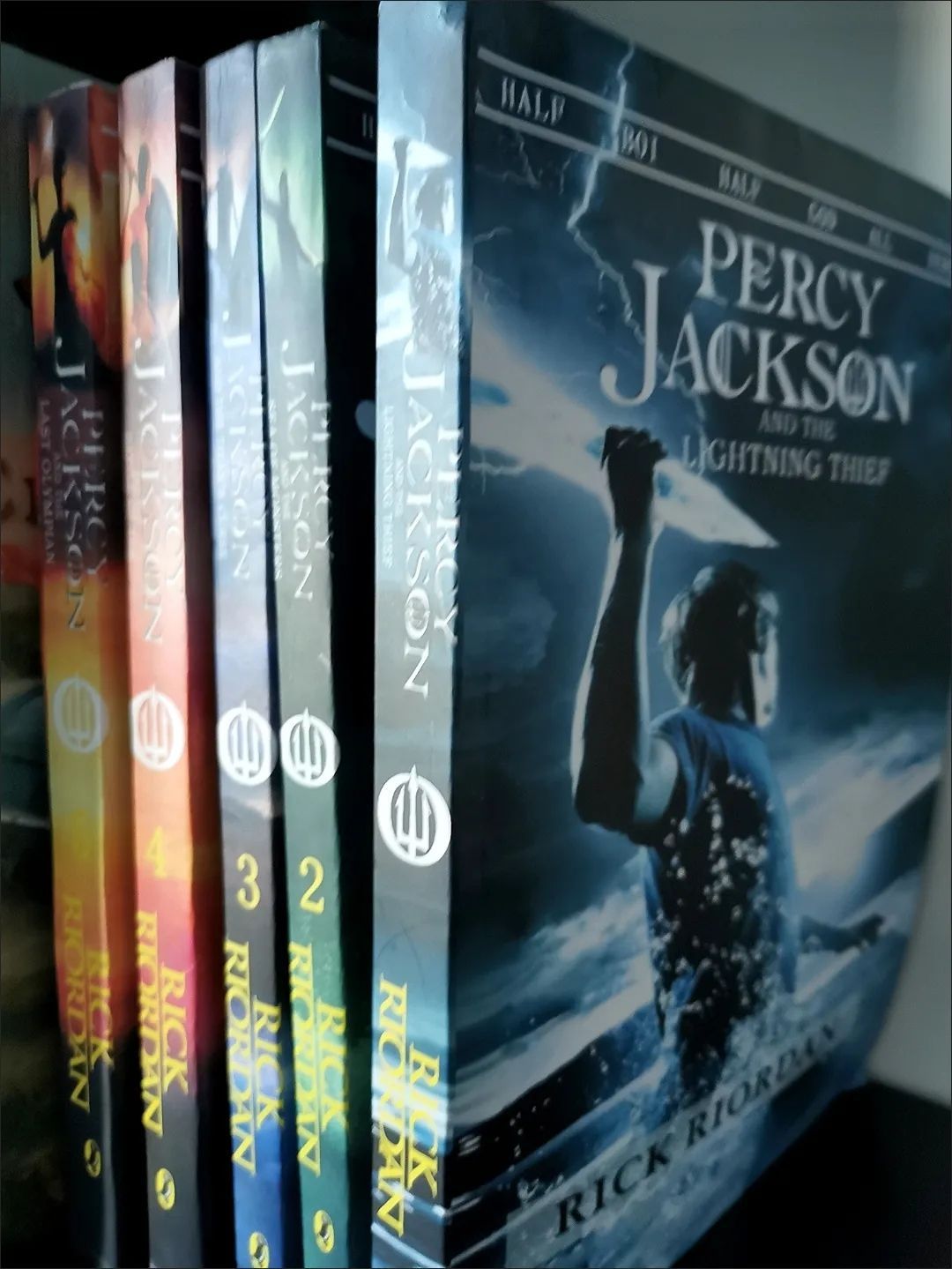 Percy Jackson シリーズ リック・リオーダン 洋書 5冊セット Percy