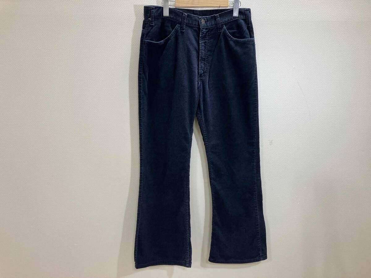 Levi s リーバイス コーデュロイパンツ ブーツカット コーデュロイパンツ ネイビー 34
