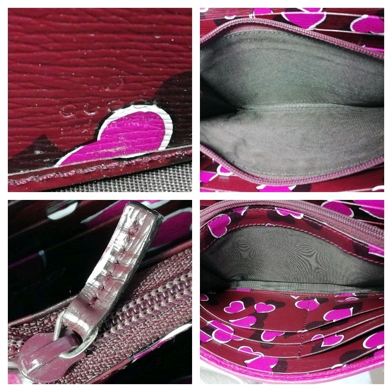 中古】GUCCI グッチ 長財布 ピンク×レザー レディース 251861.0959