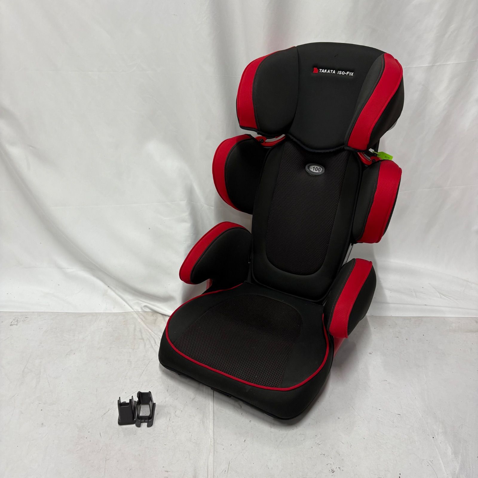 takata312-ifix junior タカタ ジュニアシート ブラック レッド 黒 赤