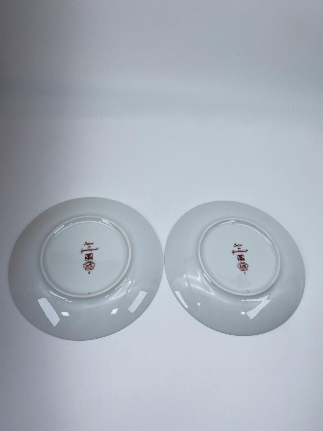 HERMES エルメス シェーヌダンクル お皿 陶器 プレート ホワイト