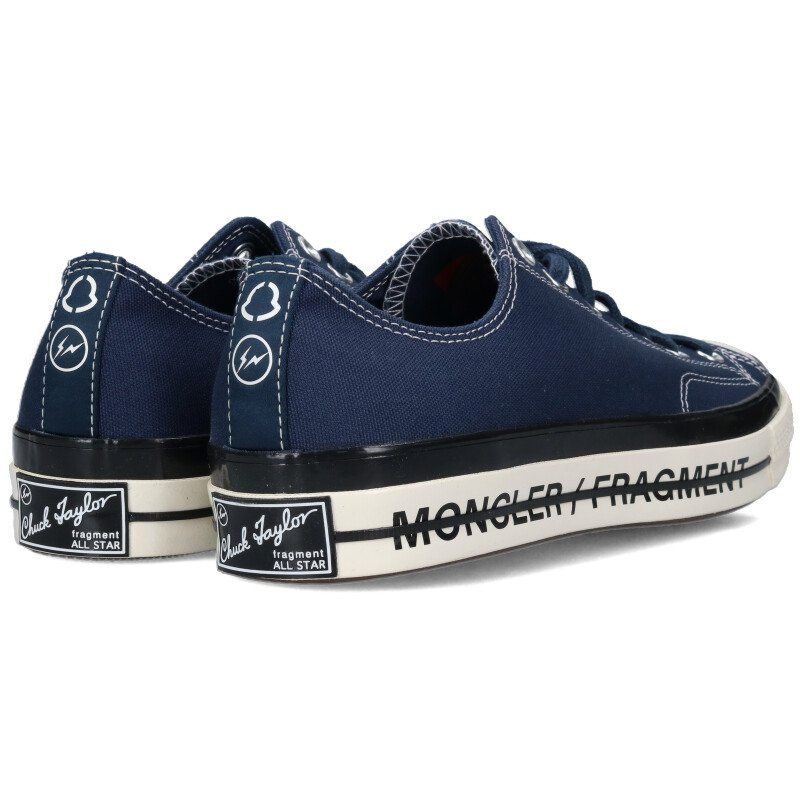 MONCLER/FRAGMENT ネイビー スニーカー モンクレール ×フラグメントデザイン fragment design