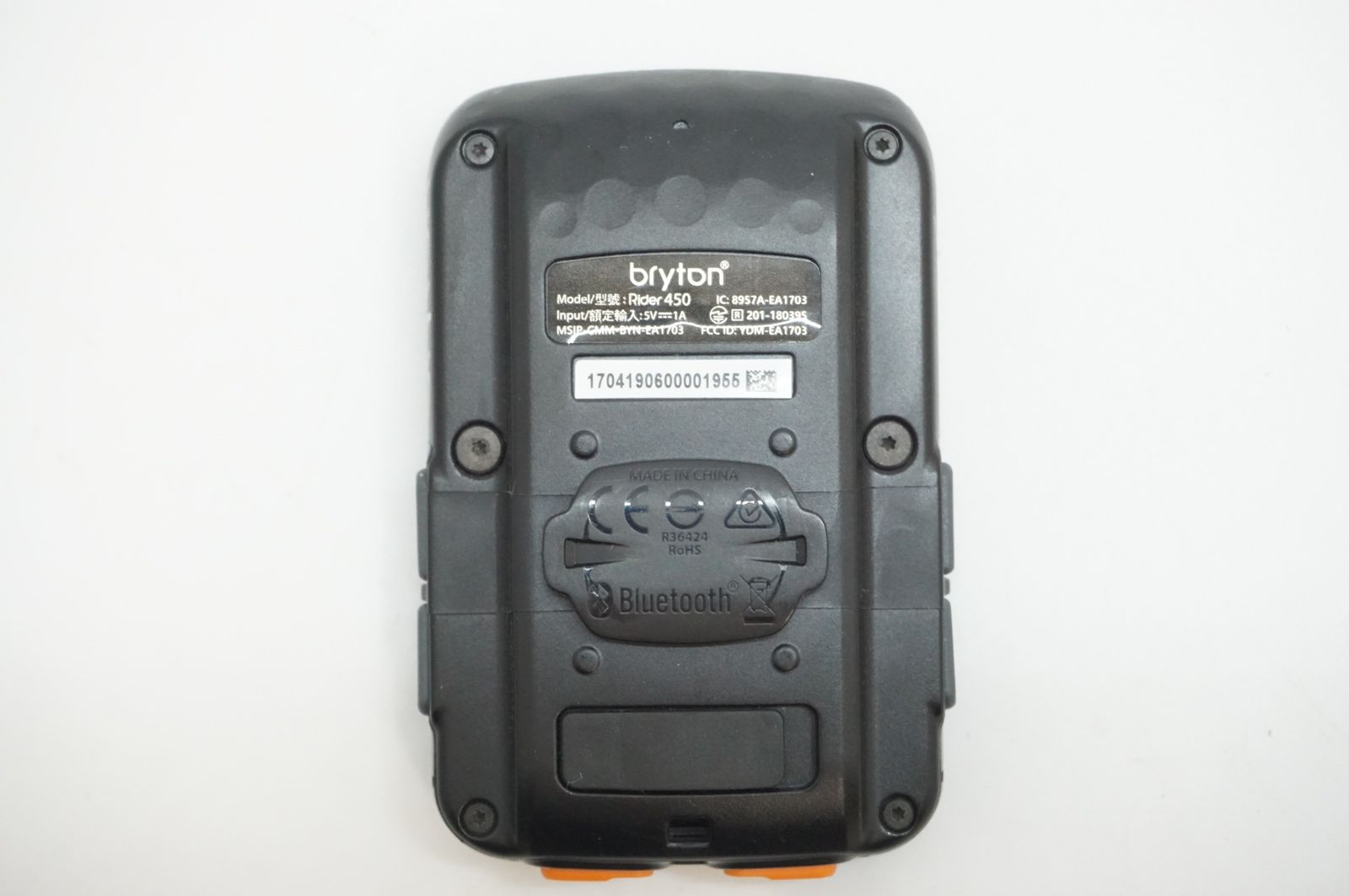 Bryton Rider Bryton Rider 450 サイクルコンピューター本体 450