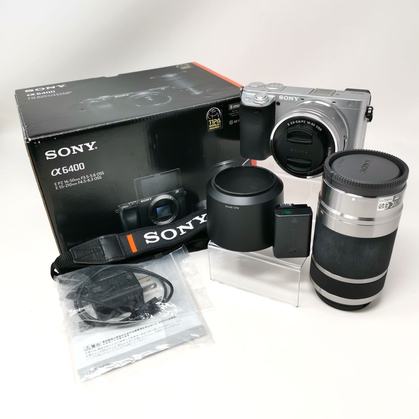 SONY α6400 ダブルズームレンズキット シルバー SONY α6400 ソニー