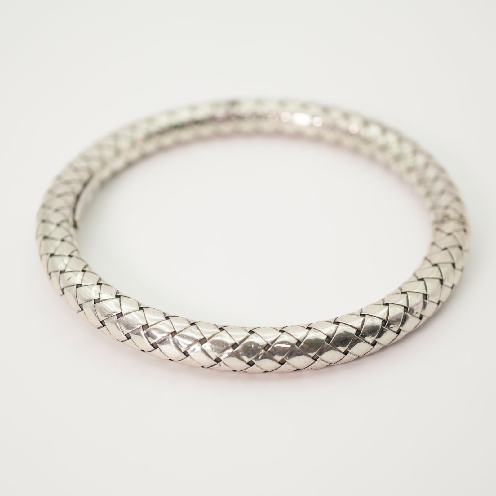 ボッデガヴェネタ Tバー ブレス シルバー Ag925 ボッテガヴェネタ 超