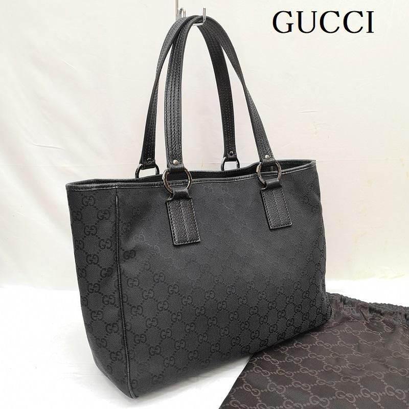 GUCCI グッチ トートバッグ GG キャンバス 113017 レザー トート バッグ ショルダー ビジネス 通勤 A4