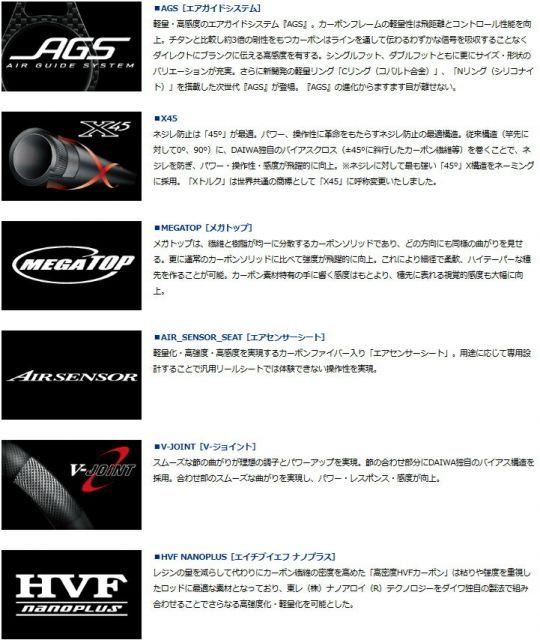 船竿 ダイワ 23 エメラルダス AIR イカメタル N65LB-S ベイトモデル