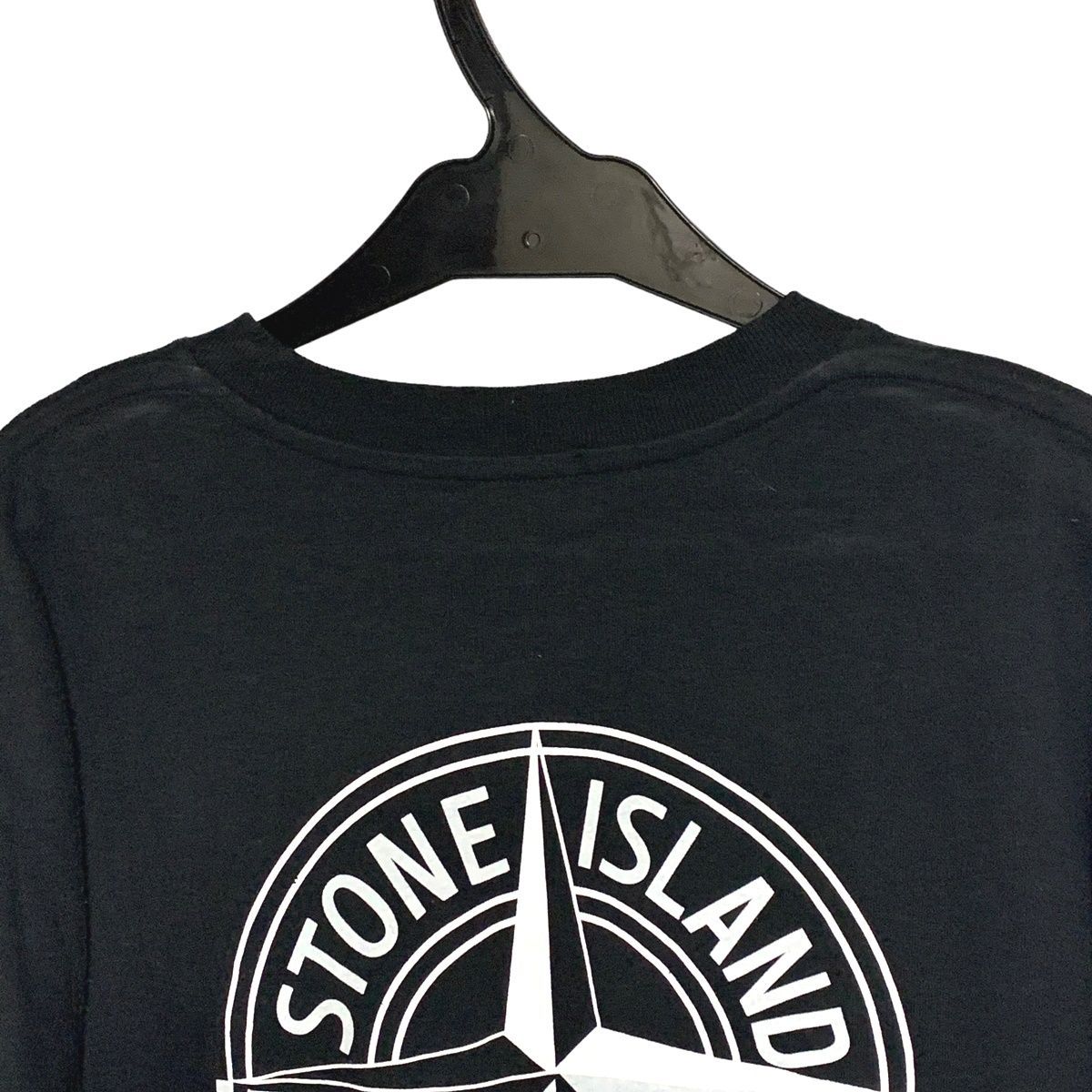 中古】 STONE ISLAND ストーンアイランド バックプリント ロゴ Tシャツ 