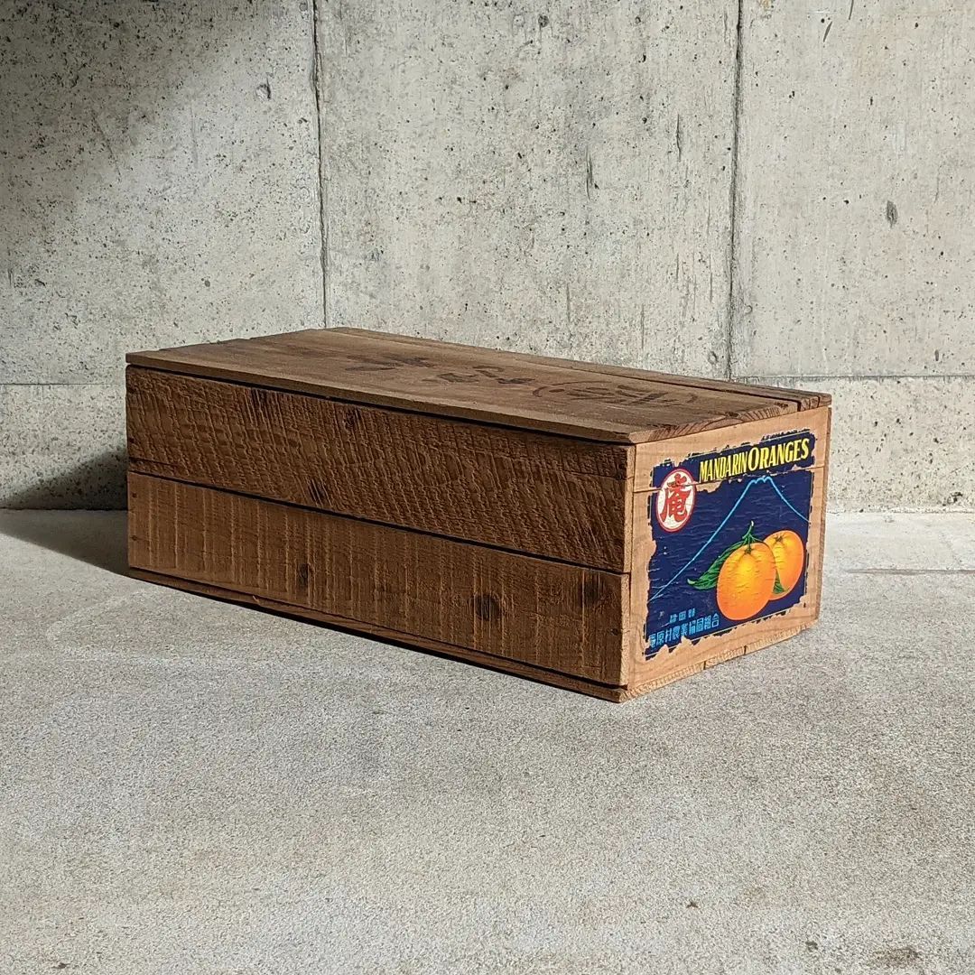 古道具】小ぶりのみかん箱【昭和レトロ】 - メルカリ