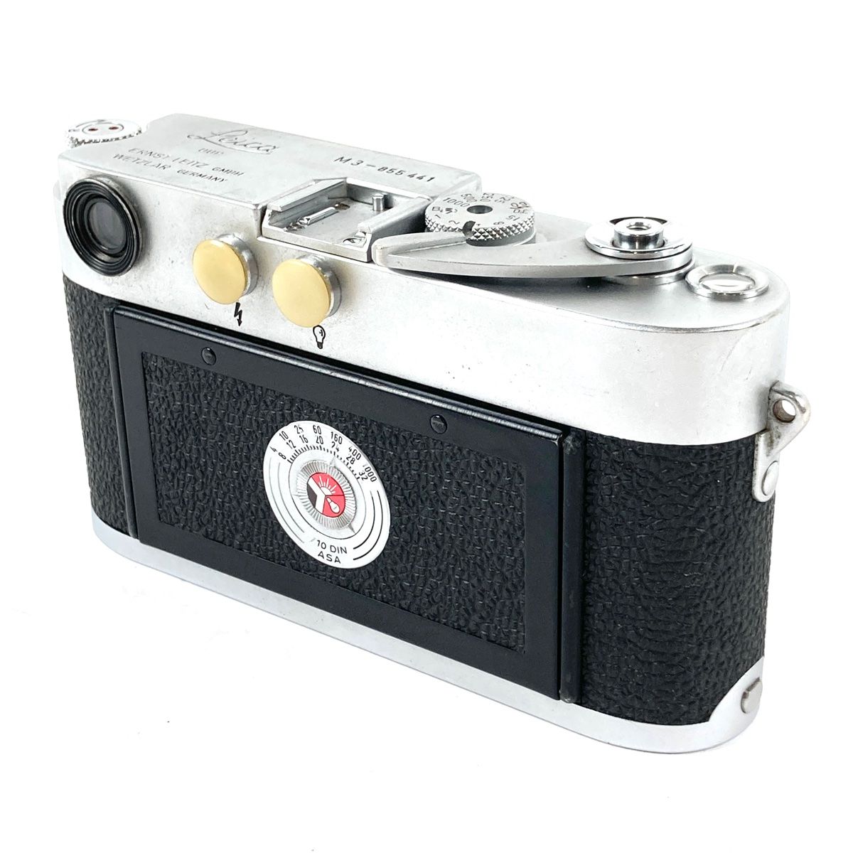Leica レンジファインダーカメラ シルバー M3 ライカ LEICA M3 シルバー ダブルストローク フィルム レンジ