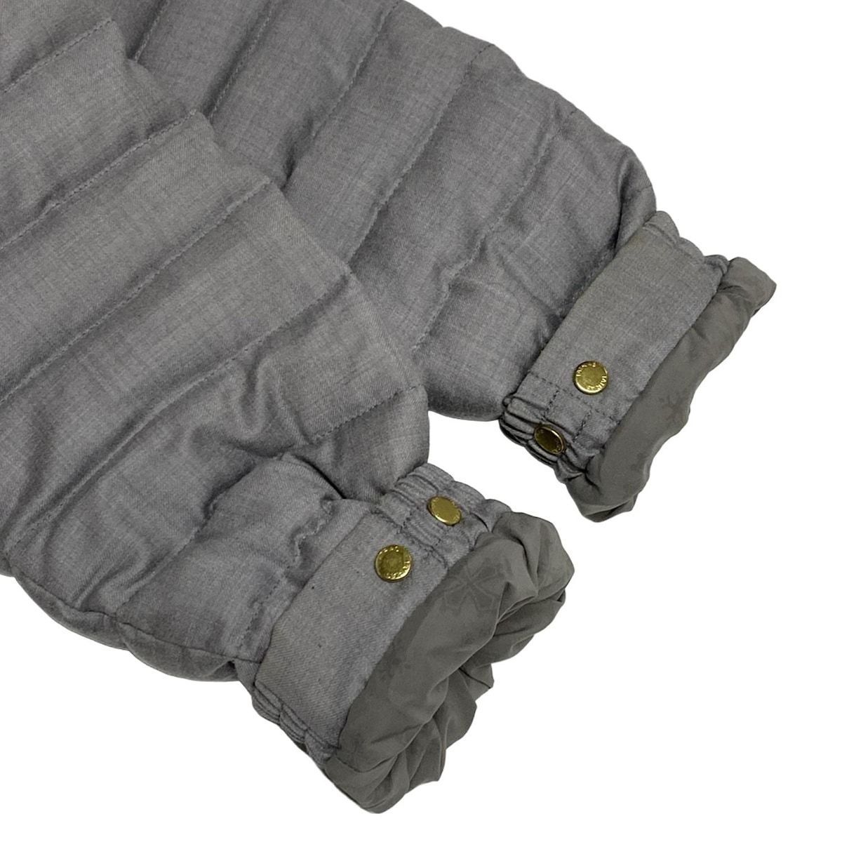 TATRAS タトラス ダウンコート サイズ04 XL レディース - LTA18A4581 ライトグレー 長袖 シルク混 ファー着脱可 フード着脱可 冬 SIROKUMA-CORPORATION_COM