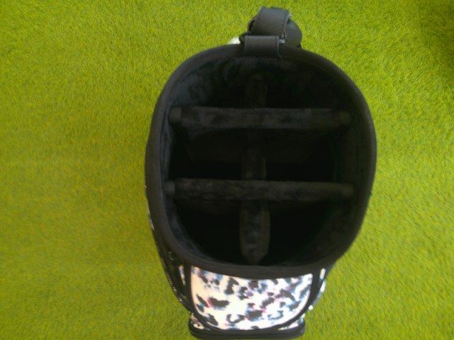 中古 オークリー OAKLEY ヒョウ柄 ホワイトプリント キャディ