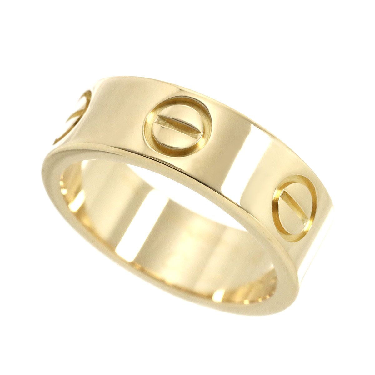 Cartier LOVEリング　46号 カルティエ Cartier ラブ #46 リング K18 YG イエローゴールド