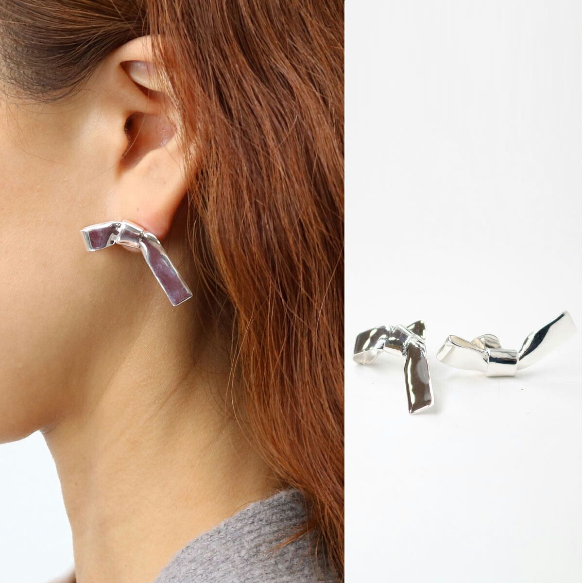 □ANNIKA INEZ アニカイネズ Small Cravat Earrings Sml リボン