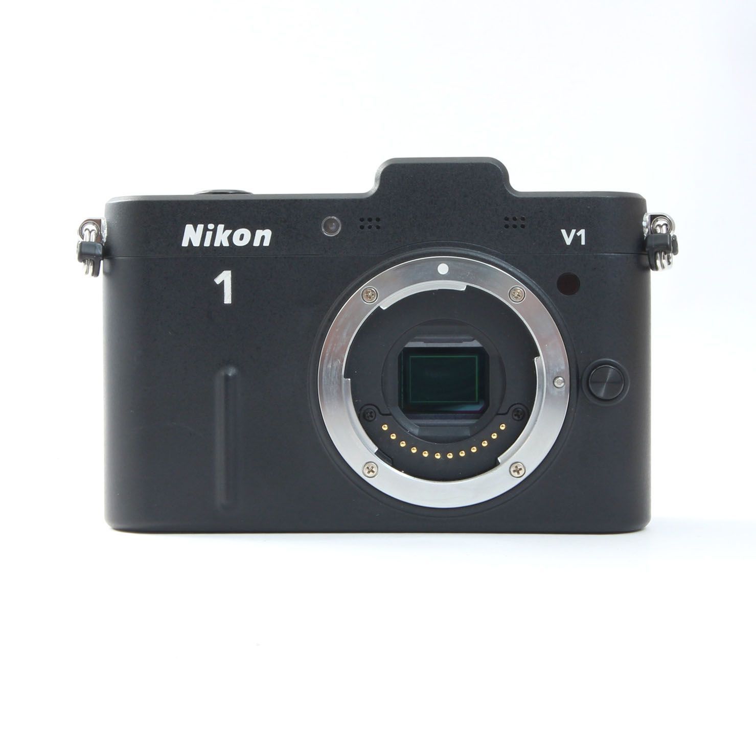 【美品】Nikon1 V1ボディ＋1NIKKOR 30-110 レンズ　セット シャッター数880回】 ニコン Nikon1 V1 ブラック + 1NIKKOR 10