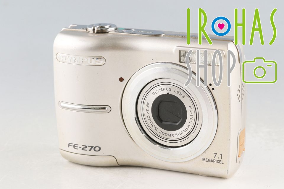【✨美品✨】OLYMPUS FE-270 コンデジ シルバー 平成レトロ ✨美品✨】OLYMPUS FE-270 コンデジ シルバー 平成レトロ - メルカリ