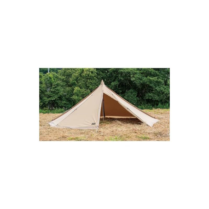ogawa(オガワ) アウトドア キャンプ テント ワンポール型 タッソ 【1~2人用】T/C サンドベージュ 2727 テント ogawa ogawa(オガワ) モノポール アウトドア用品 モノ