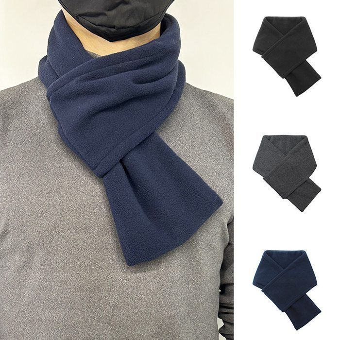 【美品】antwort フリースマフラー　ブラック item144065202601-1-2.jpg