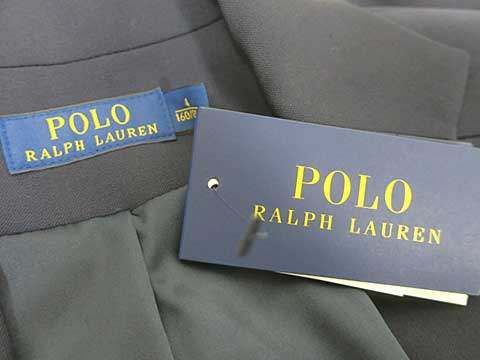  POLO RALPH LAUREN ポロ ラルフ ローレン ジャケット 160 88 A ネイビー ウール混＿S 14＿セルモアから ＿s-0084-r 14 その他 ジャケット ブルゾン