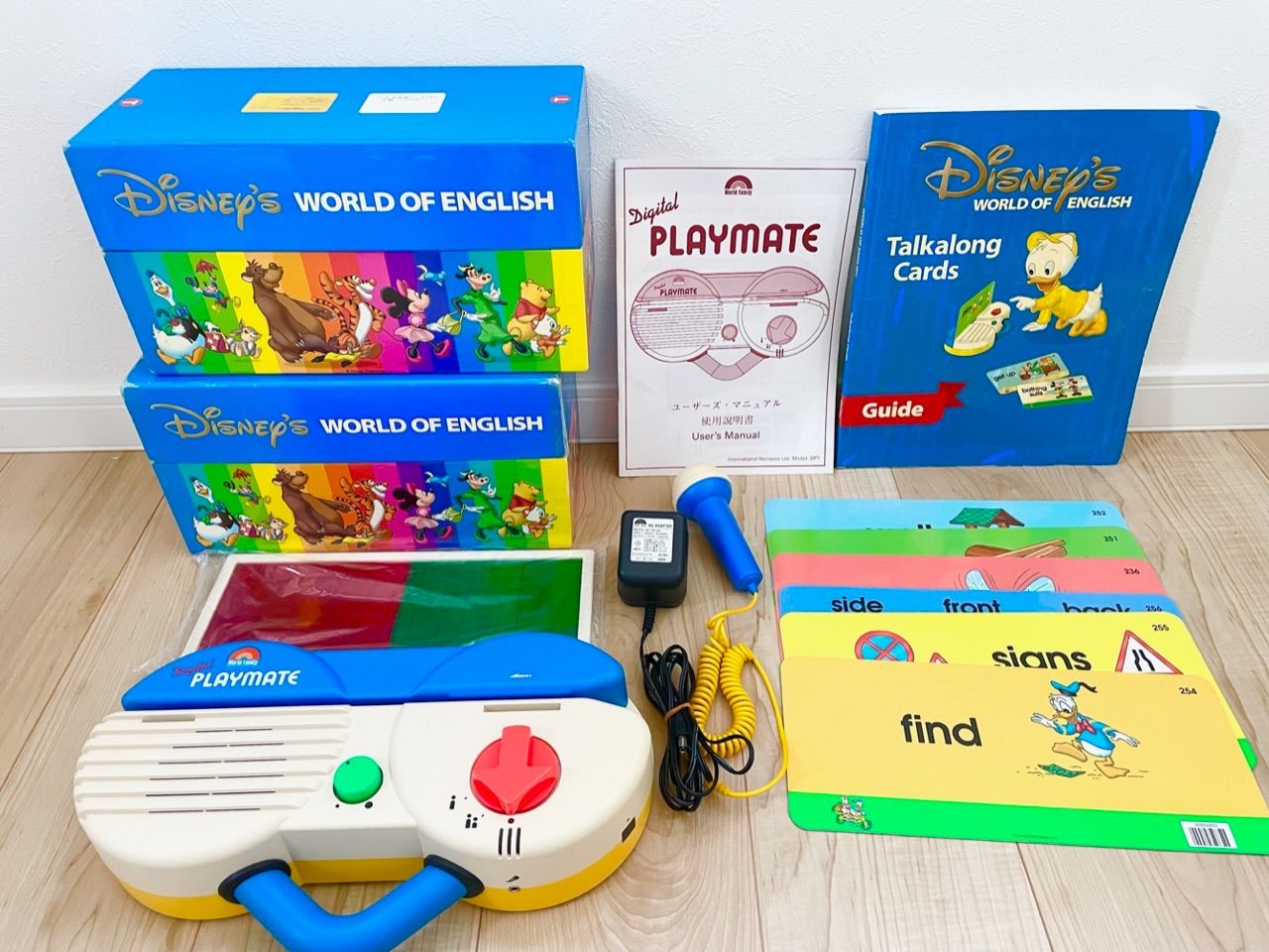 Disney Talkalong Cards プレイマテセット Disney Talkalong Cards プレイマテセット（DWEディズニーの英語