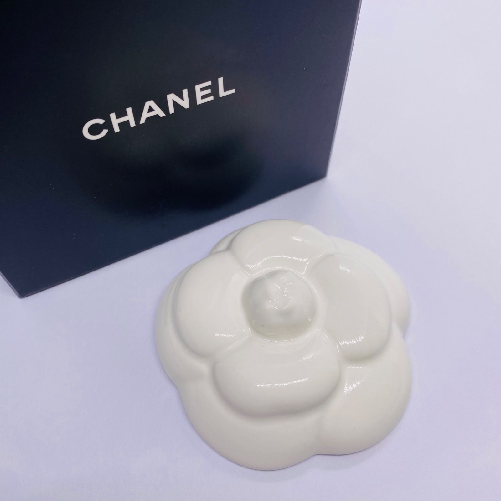 未使用品 CHANEL シャネル カメリアモチーフ アロマプレート