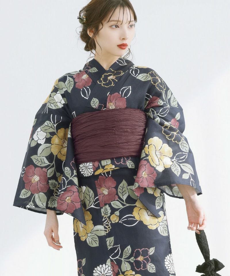 【古典大正ロマン(宵)】Dita ディータ 浴衣 5点セット　※最短翌日発送 古典大正ロマン(宵)】Dita ディータ 浴衣 5点セット レディース