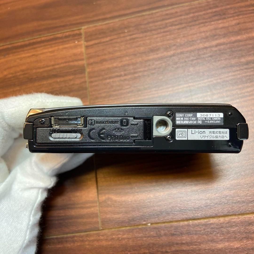 SONY Cyber-shot DSC-T300 デジカメ ほぼ新品 3799 SONYソニー