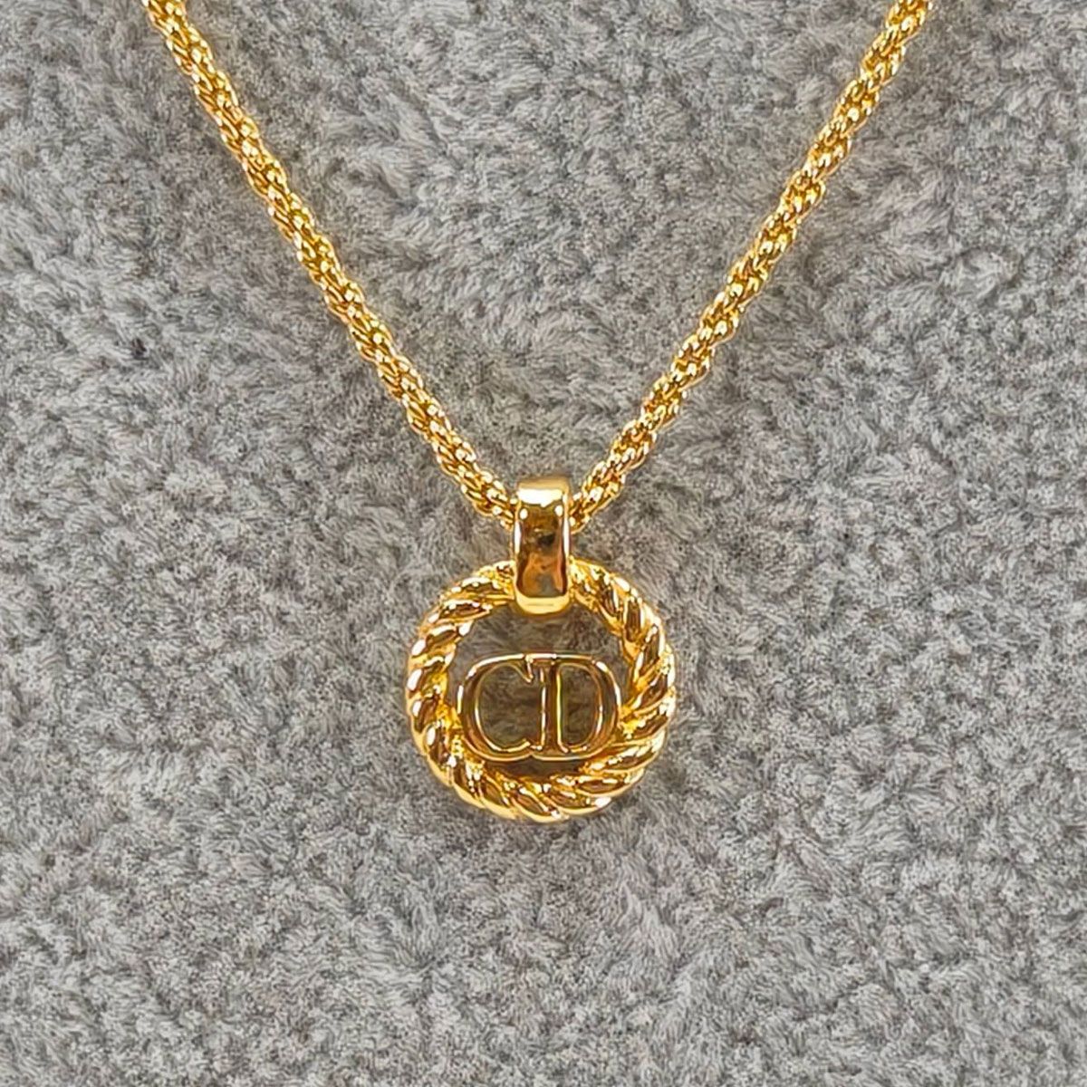 Christian Dior クリスチャン ディオール 旧ロゴ エンブレム ブローチ