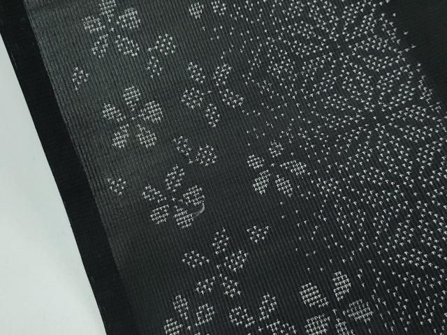 平和屋本店□極上 男性 夏物 本場大島紬 夏大島 キングサイズ 薩摩の風  