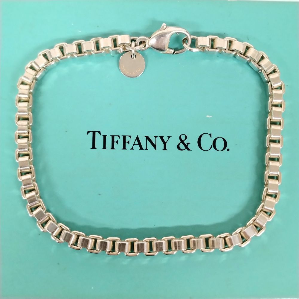 ティファニー ヴェネチアンブレスレット シルバー925 正規品 TIFFANY&Co. ティファニー ブレスレット レディース ベネチアン
