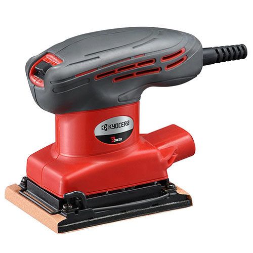メーカー正規品 新品 京セラ インダストリアルツールズ 旧RYOBI ミニサンダー パット寸法 74×106mm 家庭向け S-5000