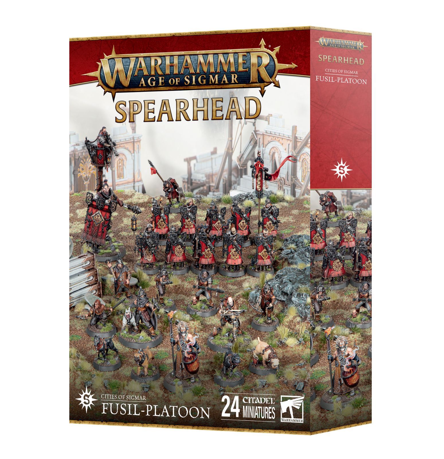 ウォーハンマー スピアヘッド シティ オヴ シグマー - 長銃小隊 SPEARHEAD CITIES OF SIGMAR FUSIL-PLATOON