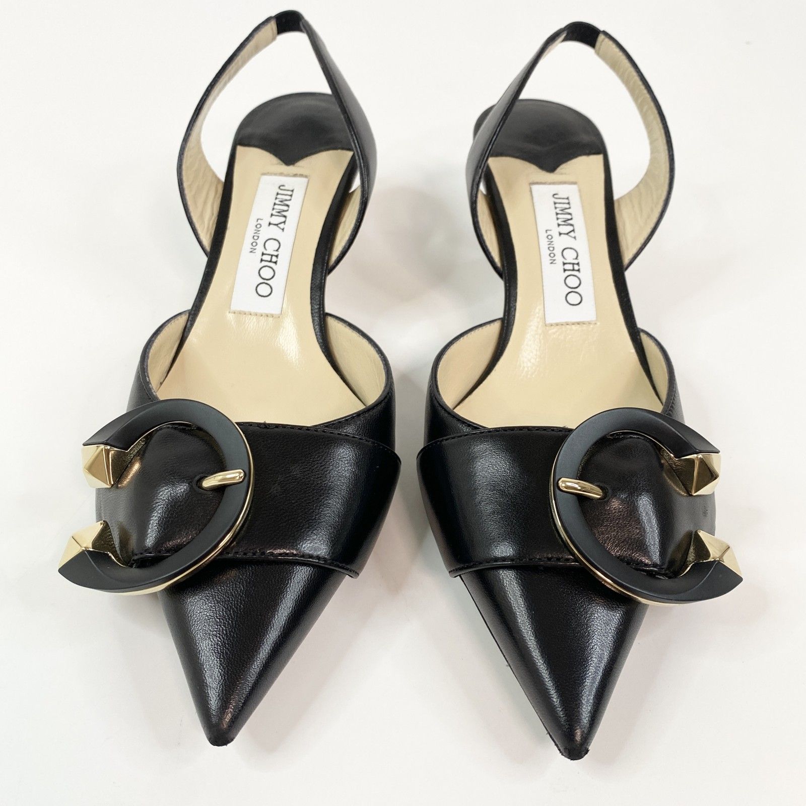 ジミーチュウ JIMMY CHOO レディース スリングバック パンプス 