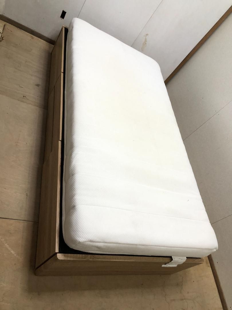 無印良品 ベッドフレーム マットレスセット 1台 セミシングル Aタイプ