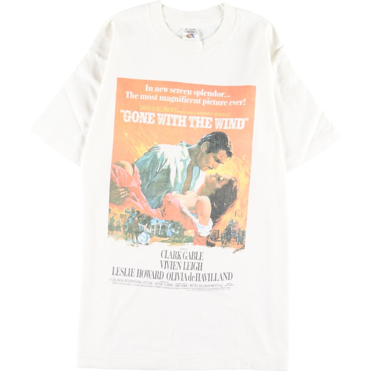 古着 90年代 フルーツオブザルーム FRUIT OF THE LOOM 風と共に去りぬ 