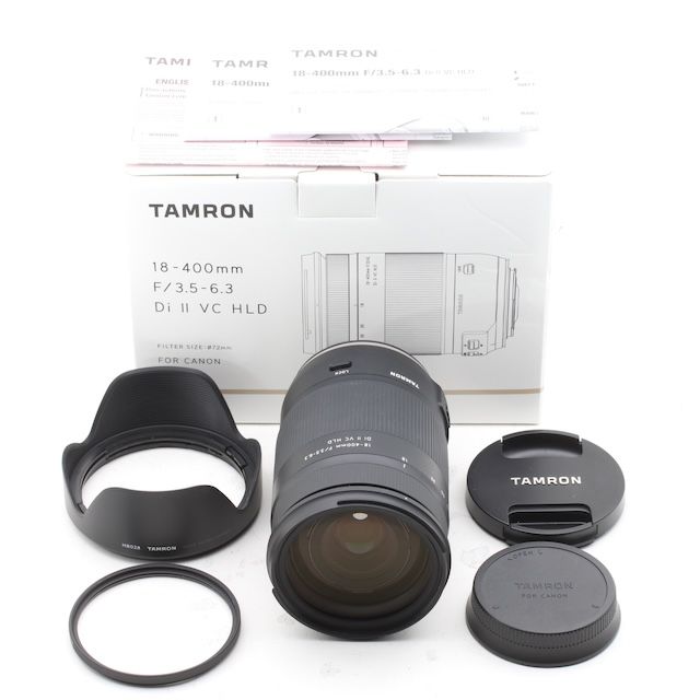 タムロン TAMRON 18-400mm F3.5-6.3 DiII VC HLD キヤノン用 B028E