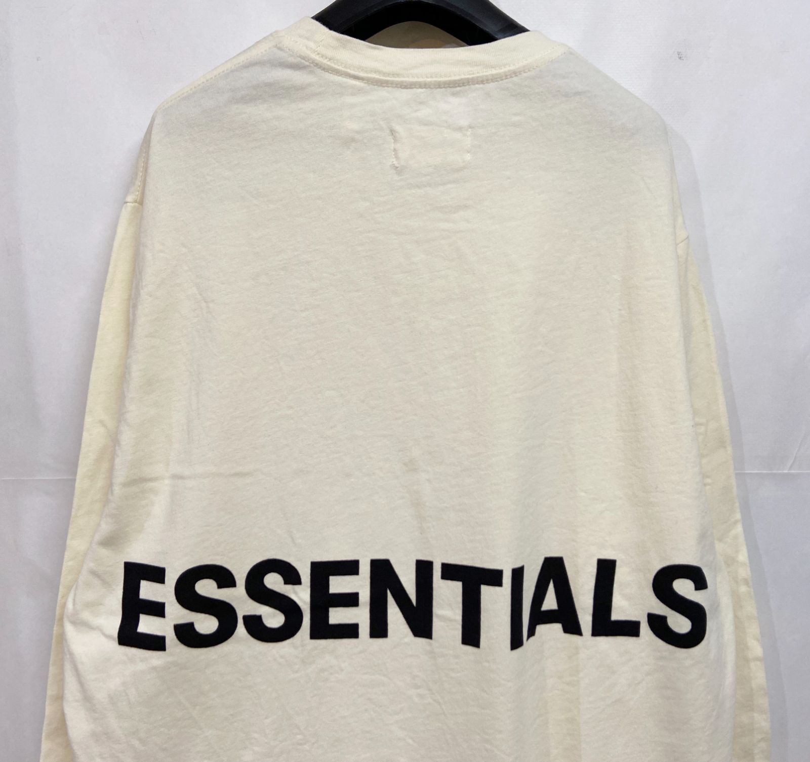 FOG ESSENTIALS｜エッセンシャルズ バックロゴ ロンT FEAR OF GOD