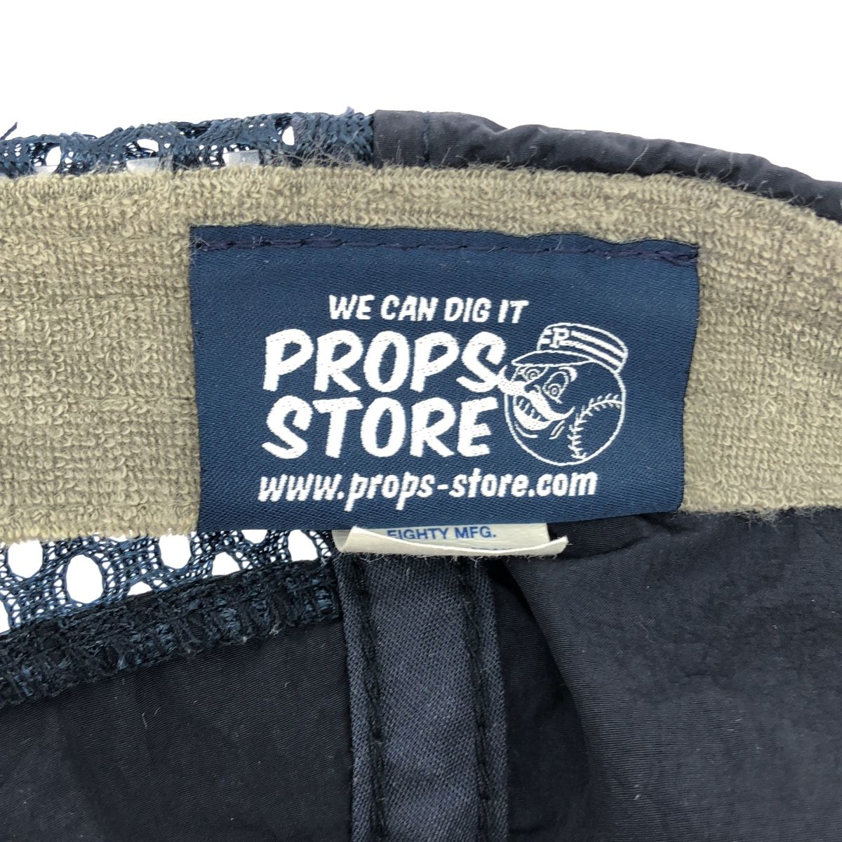 PROPS STORE On Field Nylon Mesh cap ネイビー PROPS STORE On Field Nylon Mesh cap ネイビー - メルカリ