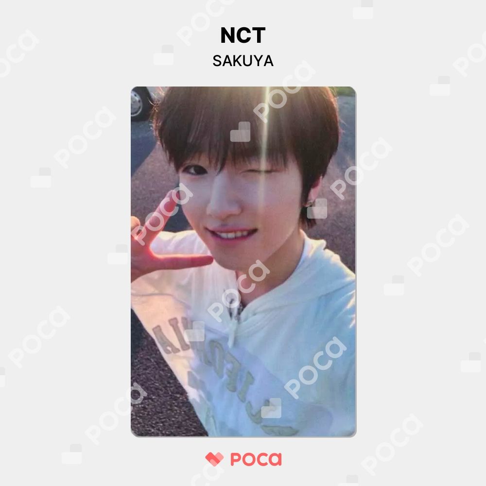 【NCT サクヤ】 Steady WITHMUU ラキドロ 特典 公式 トレカ Pocamarket公式