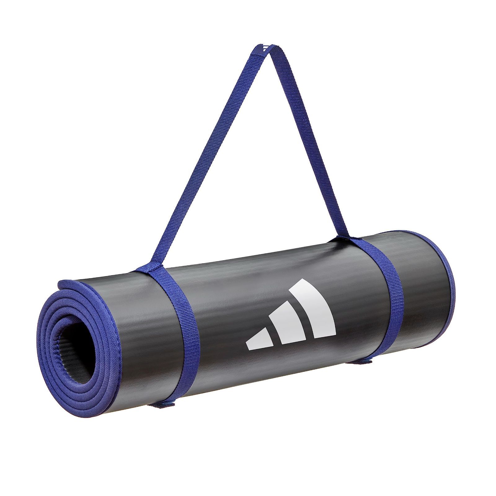 【数量限定】厚め 幅広 10mm 耐久性 トレーニングマット/ヨガマット 滑り止め adidas(アディダス) ストラップ付