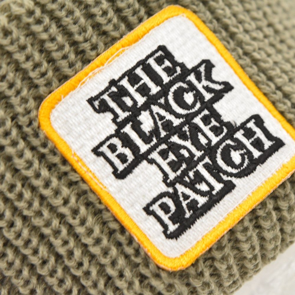 THE BLACK EYE PATCH ロゴビーニー THE BLACK EYE PATCH (ブラックアイパッチ) 22AW OG LABEL BEANIE
