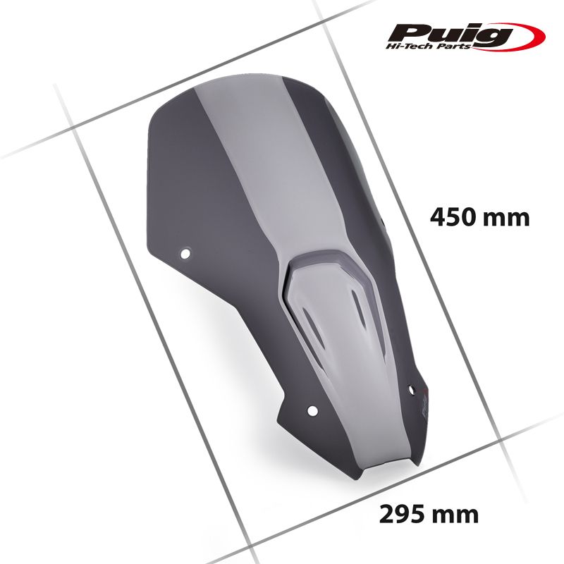 Puig 21583N SPORT SCREEN [BLACK] HONDA CRF1100L AFRICA TWIN