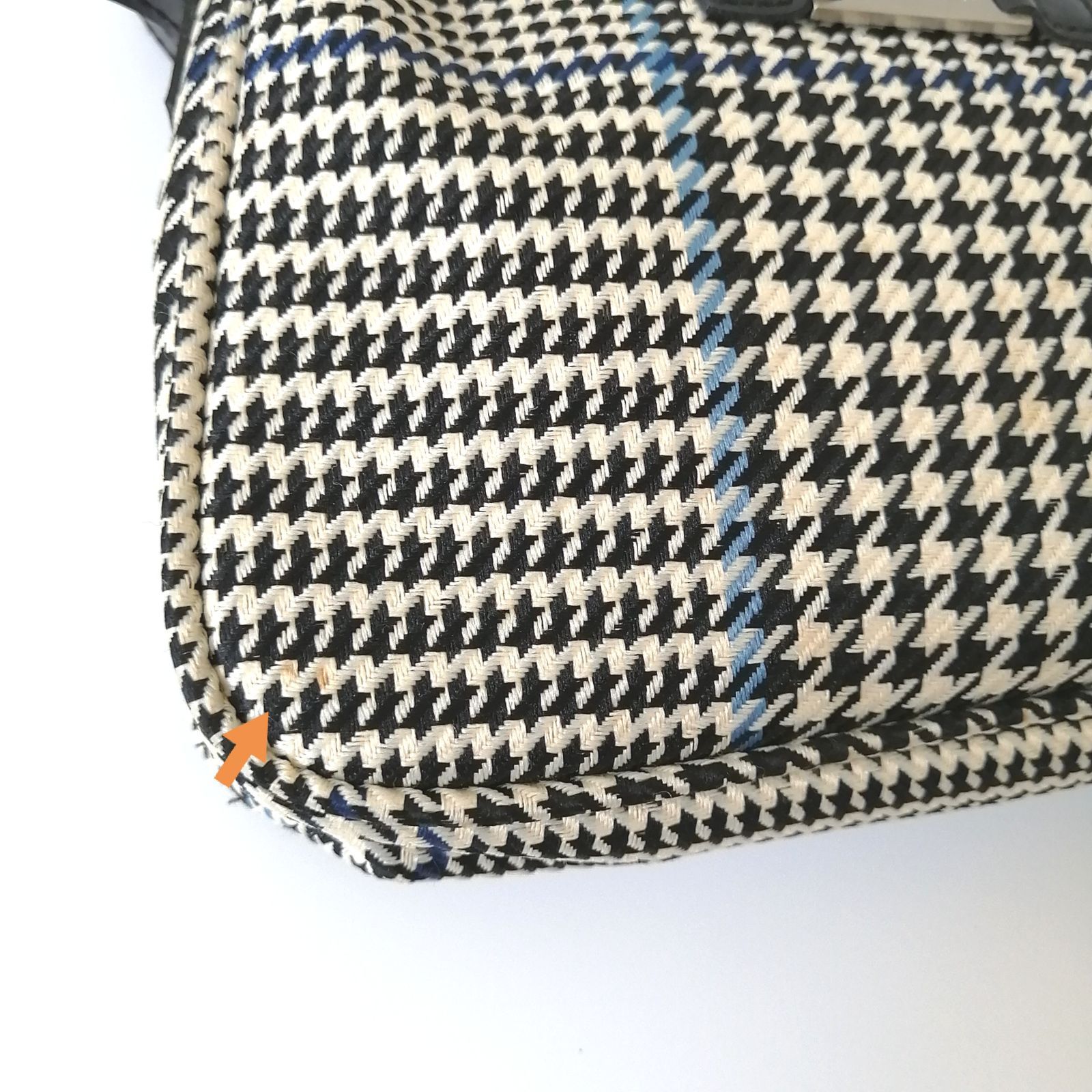 良品 ラルフローレン ショルダーバッグ ポシェット チェック 千鳥格子