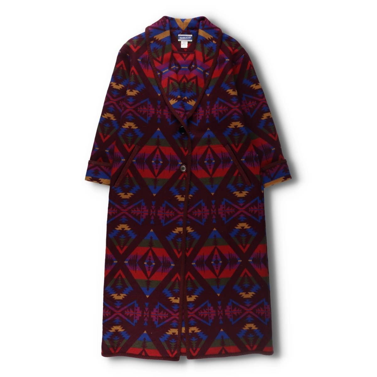 古着 80~90年代 ペンドルトン PENDLETON 総柄 ネイティブ柄 ウール 