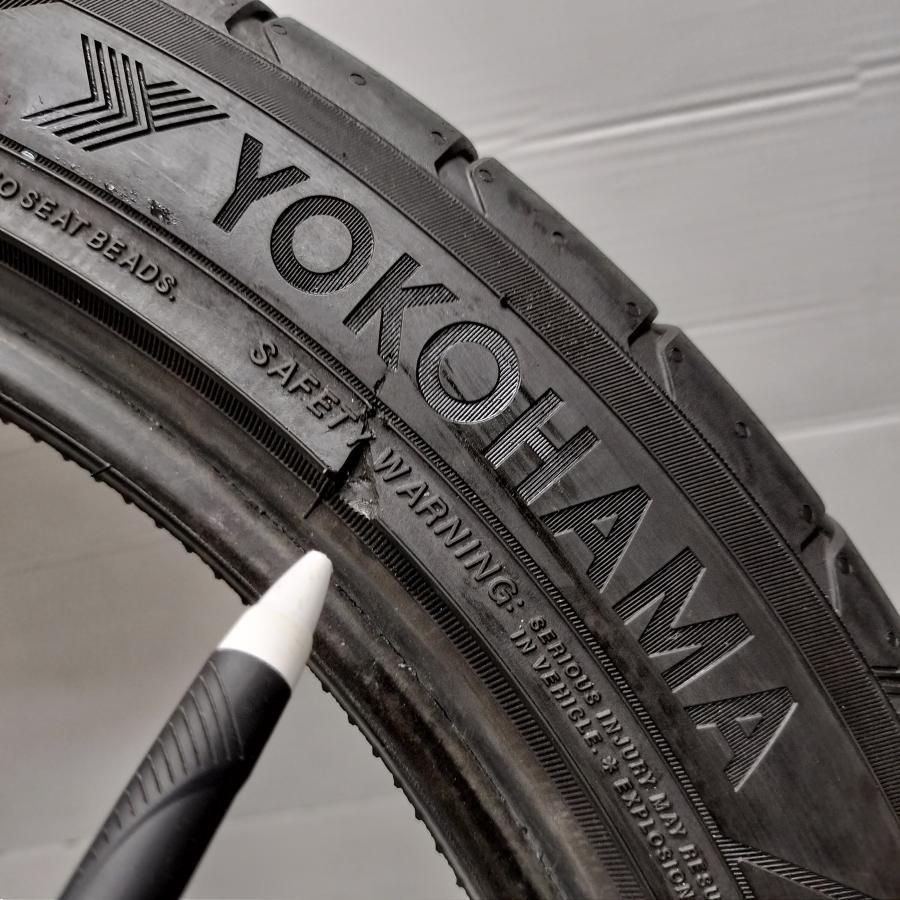 ヨコハマアドバン18インチ 2024年製 YOKOHAMA タイヤ2024年製 BMW純正