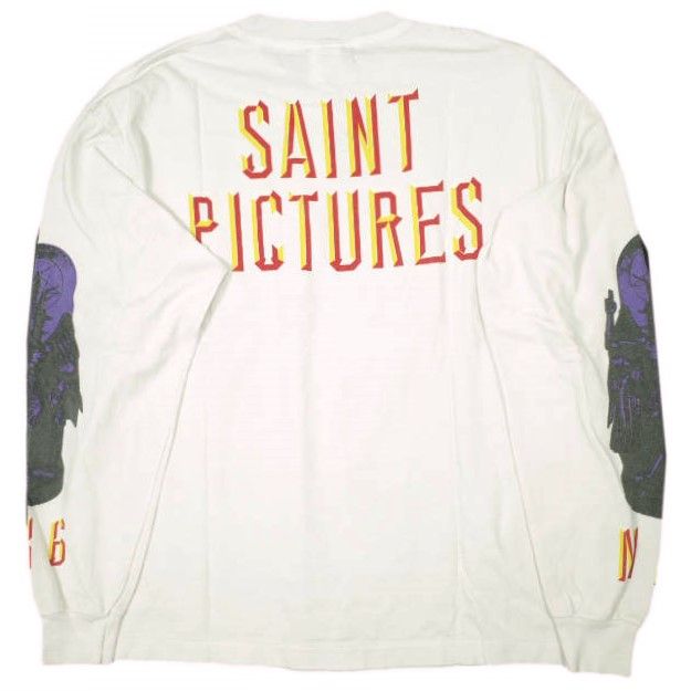 SAINT MICHAEL】長袖カットソー ホワイト SAINT Mxxxxxx MICHAEL