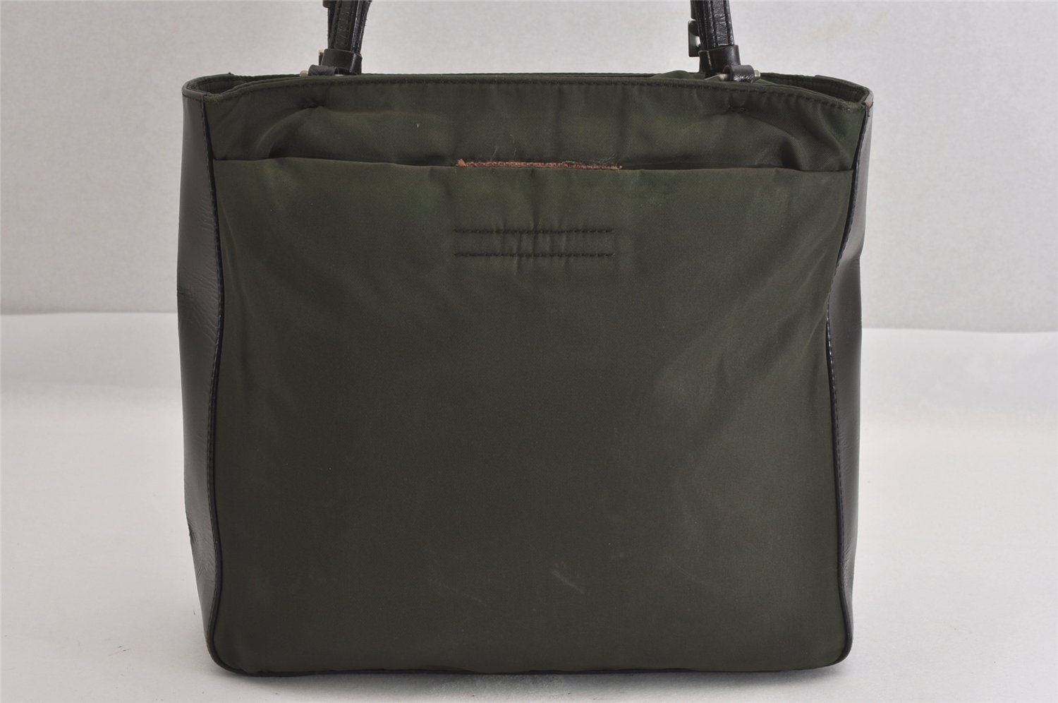 プラダ　カーキ　トートバッグ　ナイロン　肩掛け 楽天市場】【バッグ】PRADA プラダ エティケットバッグ トート